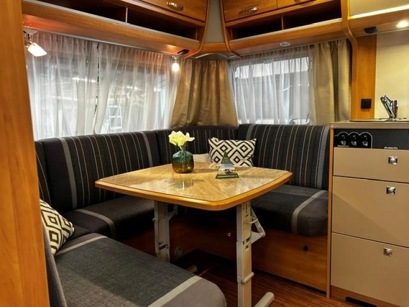 Dethleffs Camper 470 FR mover, fietsendrager 