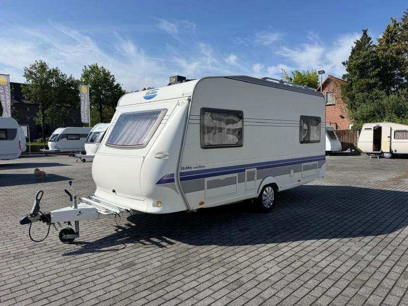 Hobby Excellent 455 UF Met casette Luifel!  foto: 7