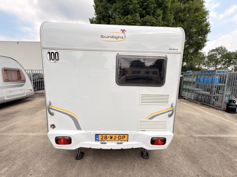 Sunlight Njoy 42 D +mover+voortent+Fietsdrag 