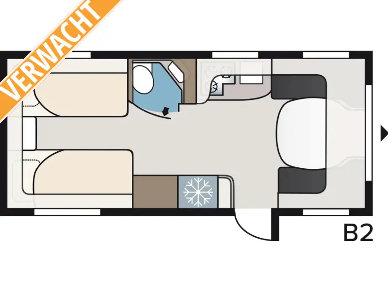 Kabe Royal 540 GLE Model 2026 - Nieuw  hoofdfoto: 1