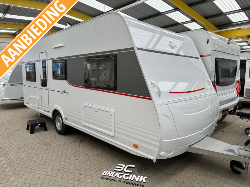 Bürstner Averso Plus 520 TL ENKELE BEDDEN + HEFBED 