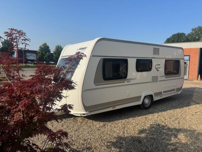 Hobby Excellent Edition 460 UFE mover luifel fietsenrek 