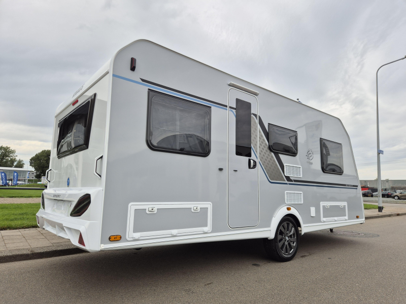 Knaus Sport Platinum 500 EU Rondzit + enkele bedden 