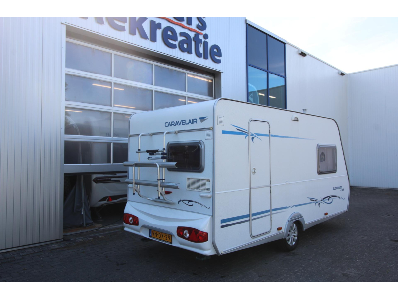 Caravelair Eldorado 420 Voortent, Fietsenrek, 