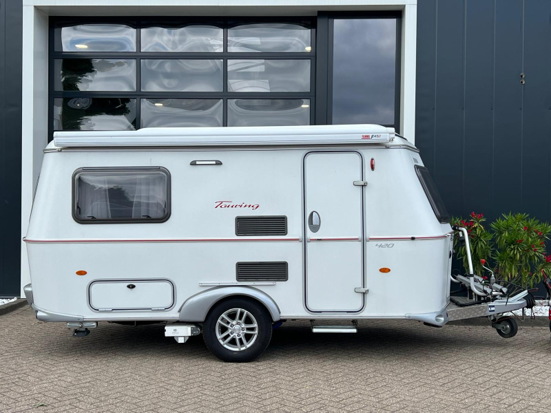 Eriba Touring Triton 420 mover, luifel, fietsenrek 