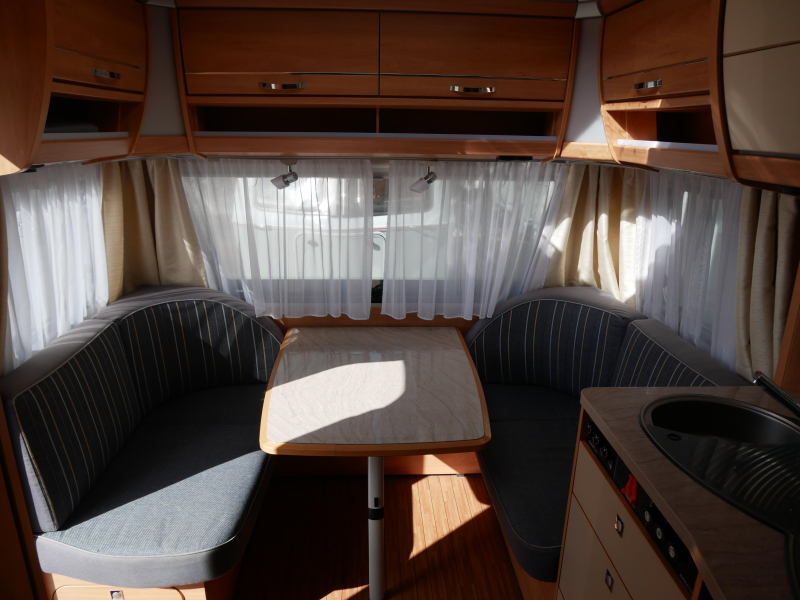 Dethleffs Camper 450 FL Mover, luifel, fietsrek  foto: 15