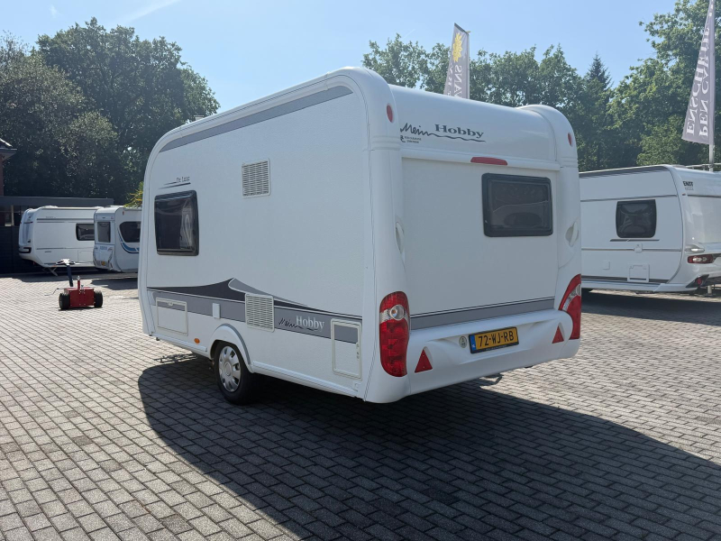 Hobby De Luxe 380 TB Met mover en luifel! 