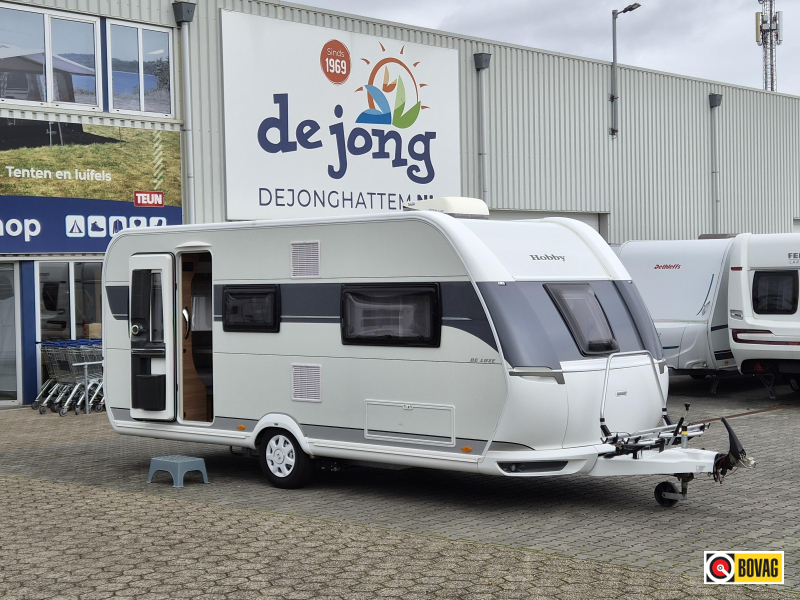 Hobby De Luxe 495 UL Enkele bedden-Mover-Airco  hoofdfoto: 1