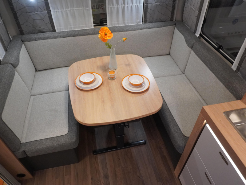 Knaus Sport 450 FU RONDZIT FRANS BED!!  foto: 8
