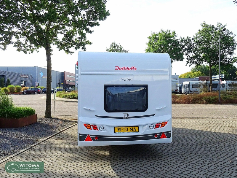 Dethleffs C'Joy Active 480 QLK ook met 3 stapelbed  foto: 10