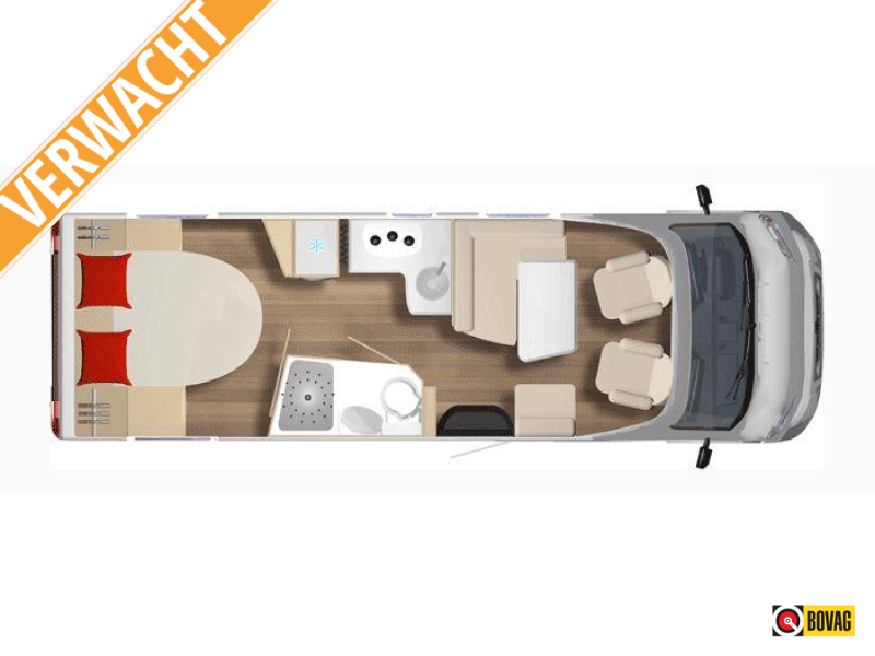 Bürstner Lyseo 734 - QUEENSBED+HEFBED 4-PERS  foto: 0