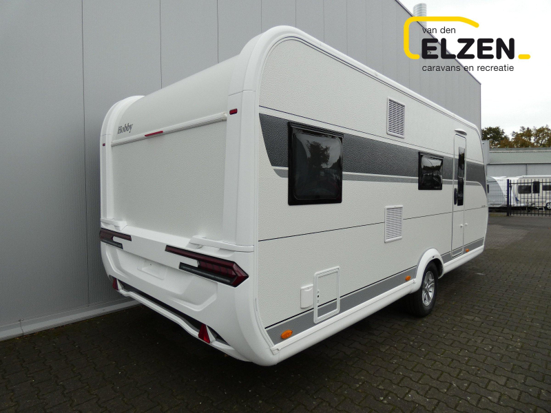 Hobby De Luxe 545 KMF actie prijs, incl. opties 