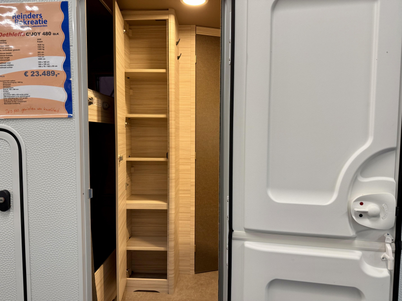 Dethleffs C'Joy Active 480 QLK stapelbed  foto: 23