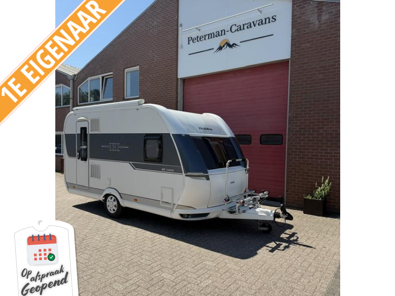 Hobby De Luxe 400 SFE Incl. Luifel en Voortent 