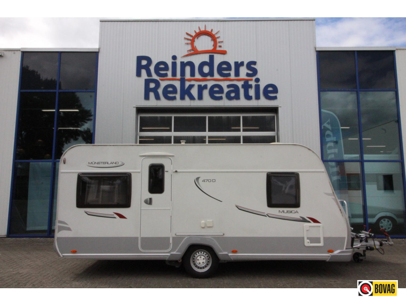 LMC Musica 470 D Mover Voortent Fietsenrek 