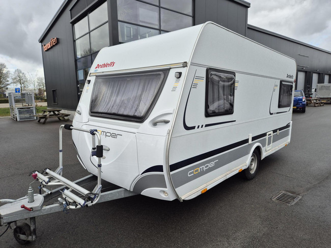Dethleffs 430 DB Vast bed, mover, Voortent met aanbouw Bovag