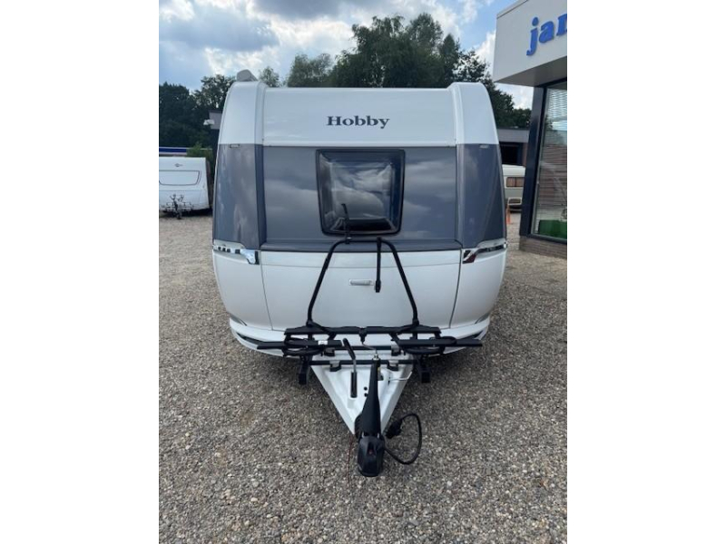 Hobby Excellent Edition 460 UFE mover luifel fietsenrek  foto: 2
