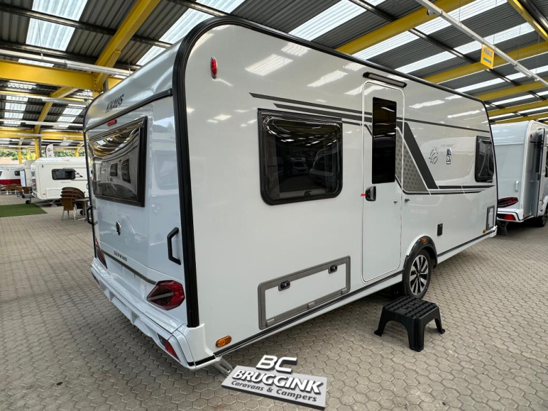 Knaus Sudwind 60 Years 500 FU Frans Bed Campovolo grijs  foto: 1