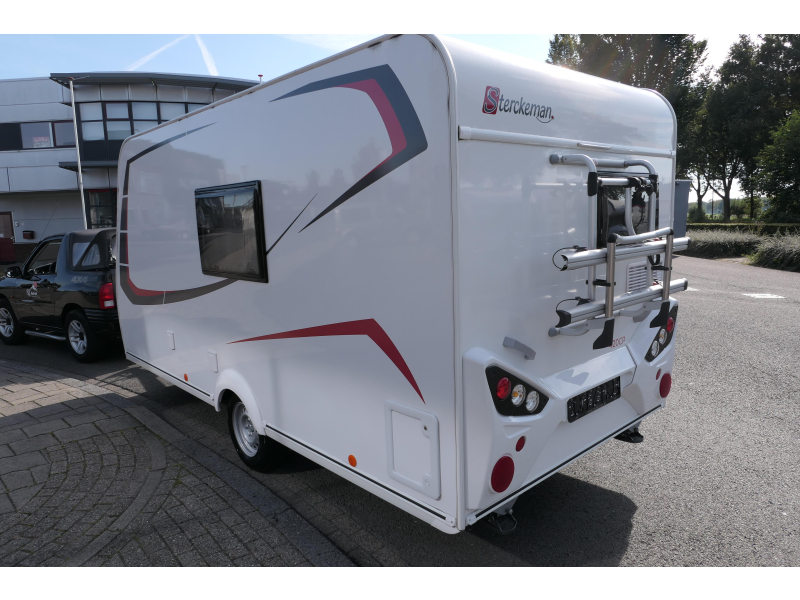 Sterckeman Easy Comfort 420 CP luifel en fietsendrager 
