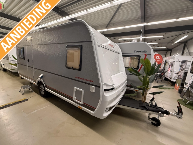 Dethleffs Summer Edition 470 FR + airco  hoofdfoto: 1