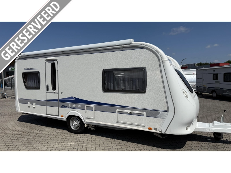 Hobby De Luxe 540 UL enkele bedden rondzit  foto: 0
