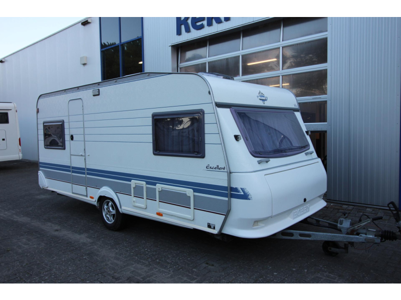 Hobby Excellent 495 UB Mover, Thule luifel, Accu 