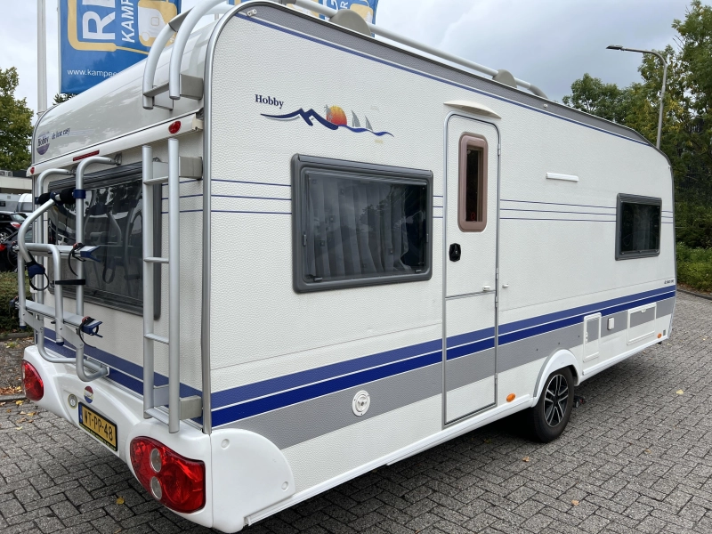 Hobby De luxe Easy 540 UL enkele Bedden Mover Airco  foto: 1