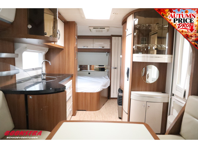 Hobby 540 UFE Premium Dakairco Rondzit Douche Frans Bed foto: 12