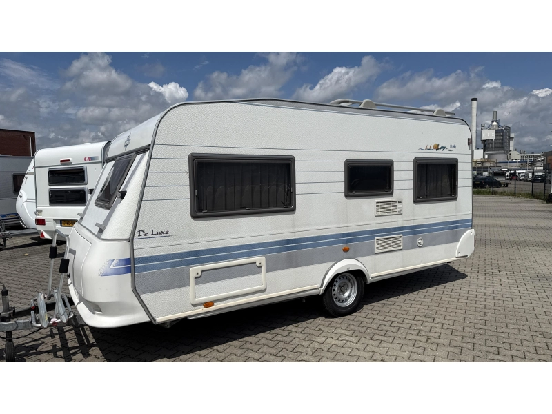 Hobby De luxe Easy 460 UFE frans bed rondzit toilet  foto: 15