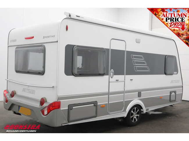 Hymer Sporting 465 Mover Luifel Fietsendrager TV Radio Rondzit foto: 2