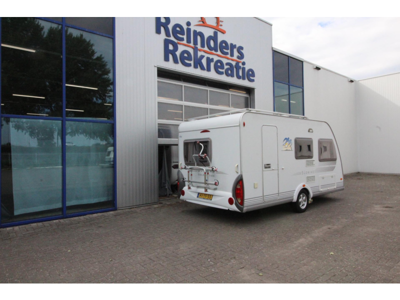 Knaus Sudwind Gold Edition 420 QD Mover,Fietsenrek  foto: 2