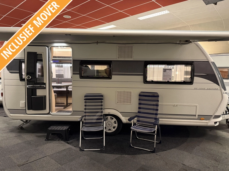 Hobby De Luxe Edition 495 UL 2 BEDDEN MOVER LUIFEL TOP 