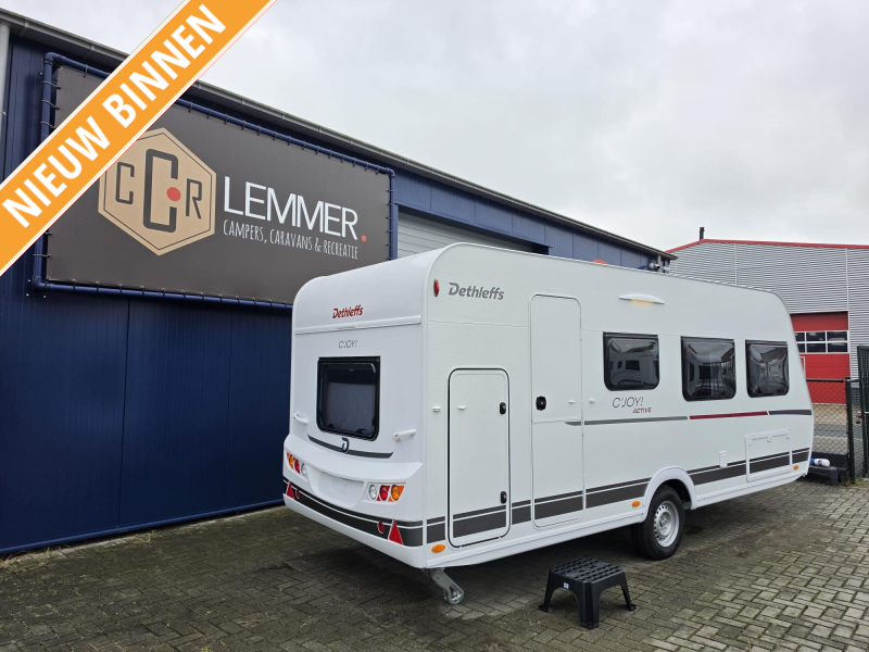 Dethleffs C'Joy Active 480 QLK Stapelbed, 6 persoons!  foto: 0