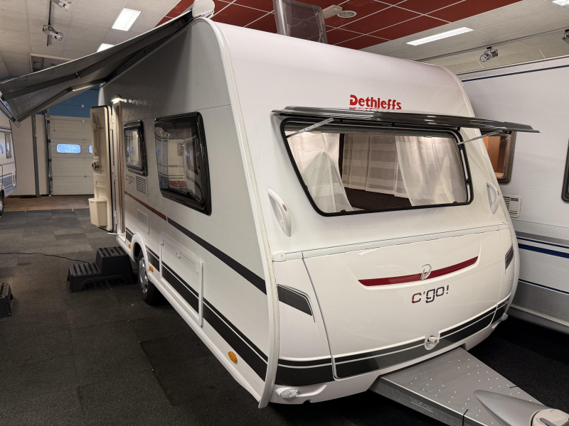 Dethleffs C'Go 475 EL 2 BEDDEN MOVER LUIFEL 