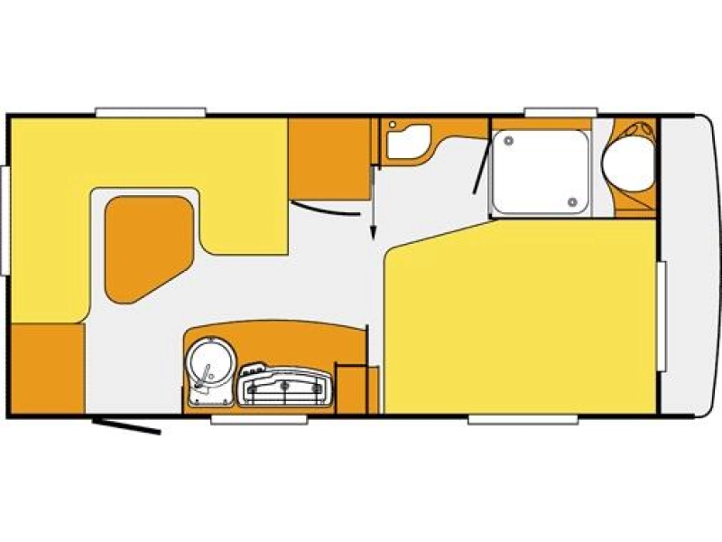 Wilk Sento 450 FS Thule Luifel Voortent  foto: 12