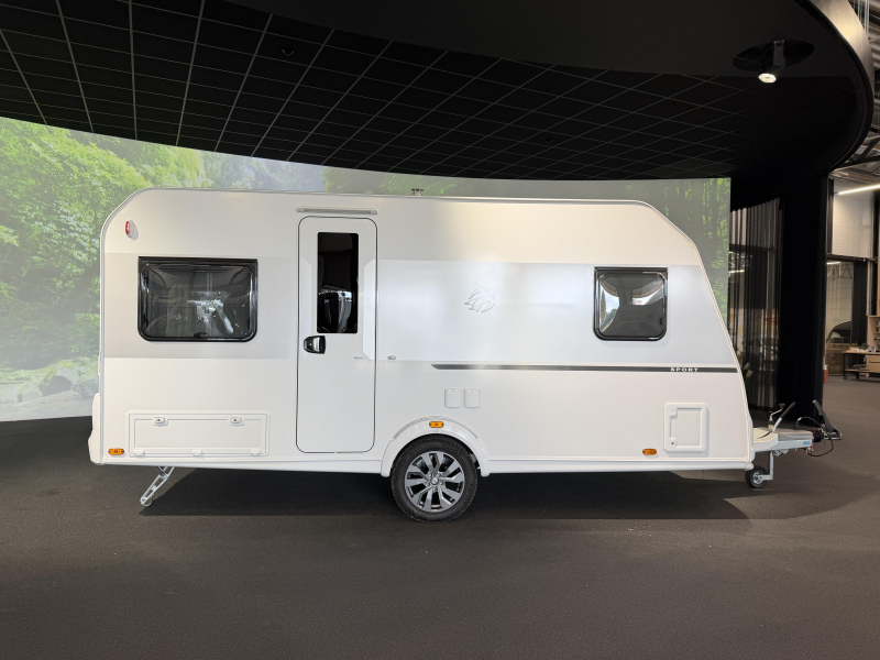Knaus Sport 450 FU rondzit / fransbed 