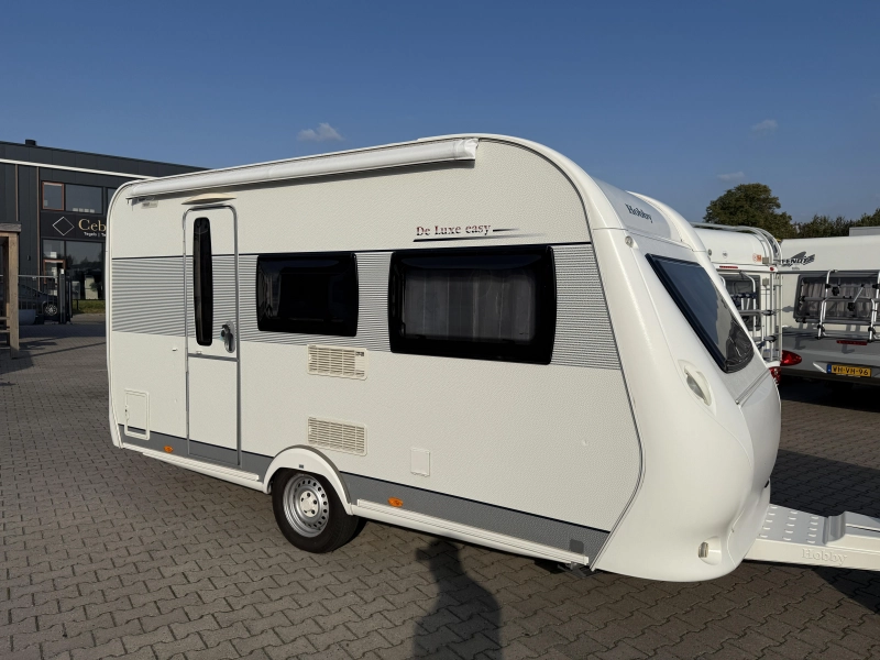 Hobby De luxe Easy 400 SF dwars bed treinzit toilet  foto: 0